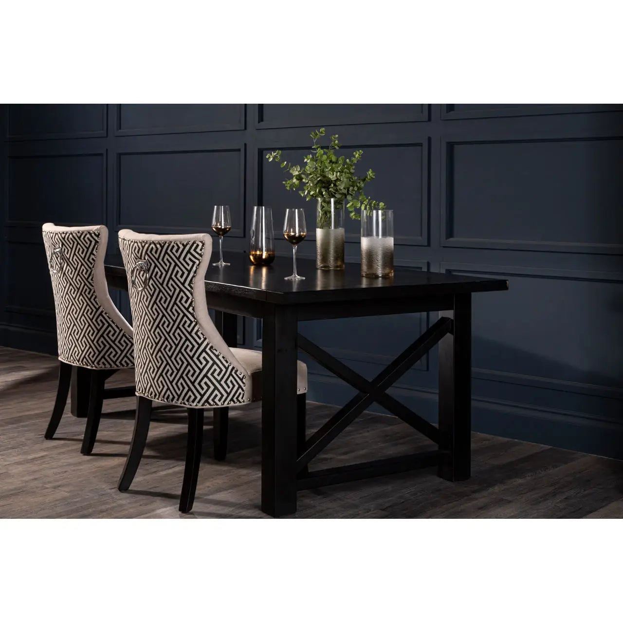 Laila Black Dining Table