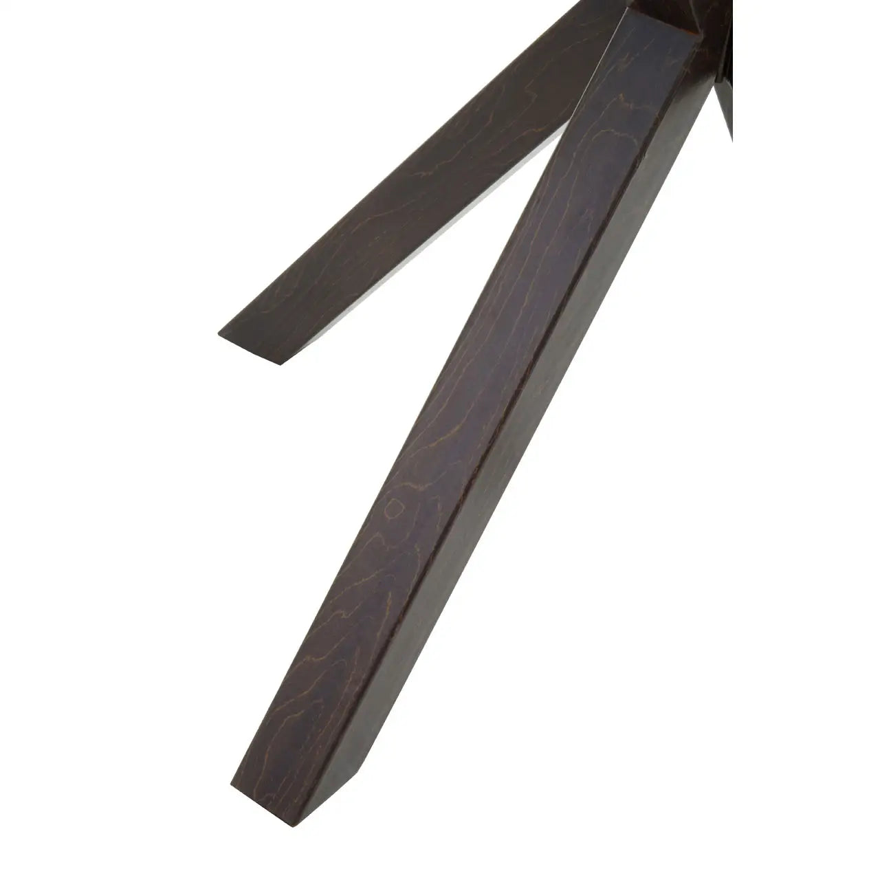 Sibera Dining Table With Black Wood Effect Metal Legs