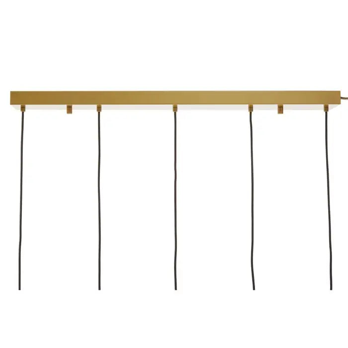 Raine Gold Finish Shades Pendant Light