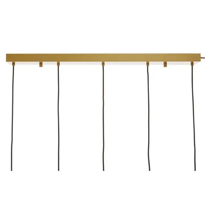 Raine Gold Finish Shades Pendant Light