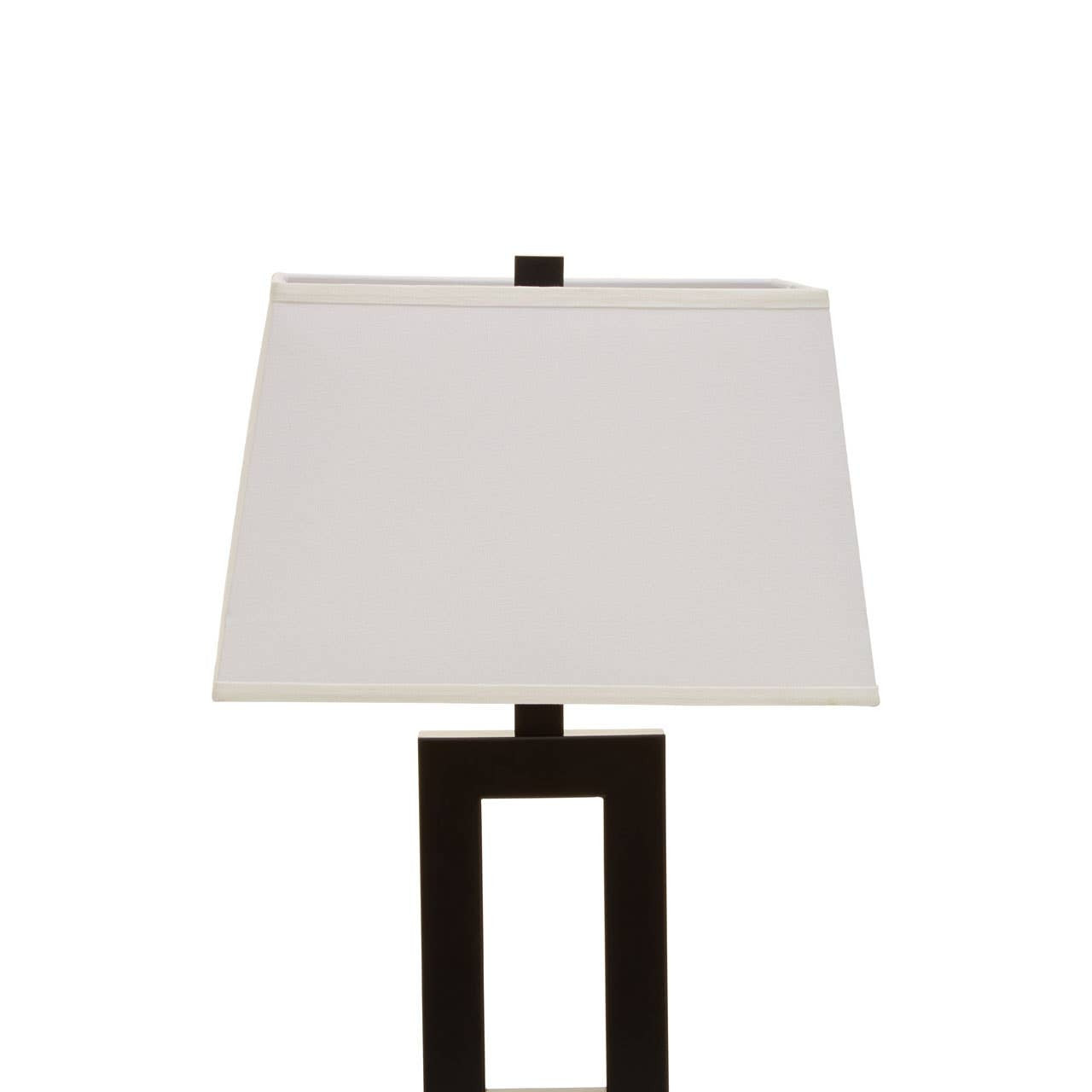 Leo Black and White Table Lamp