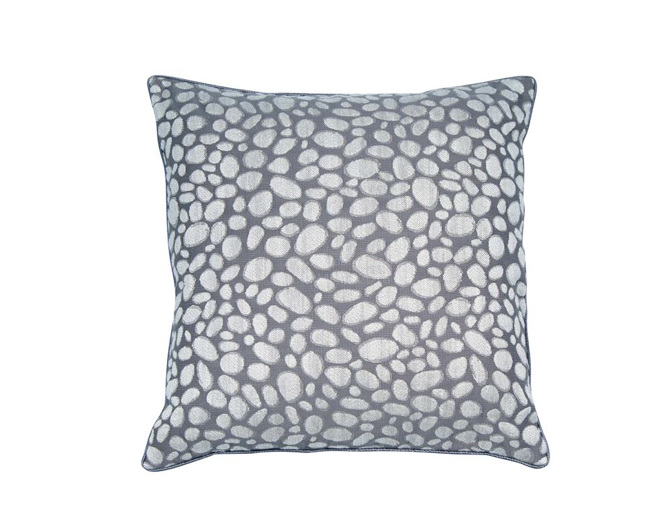 Chimes - Grey Pebbles Cushion 43 x43
