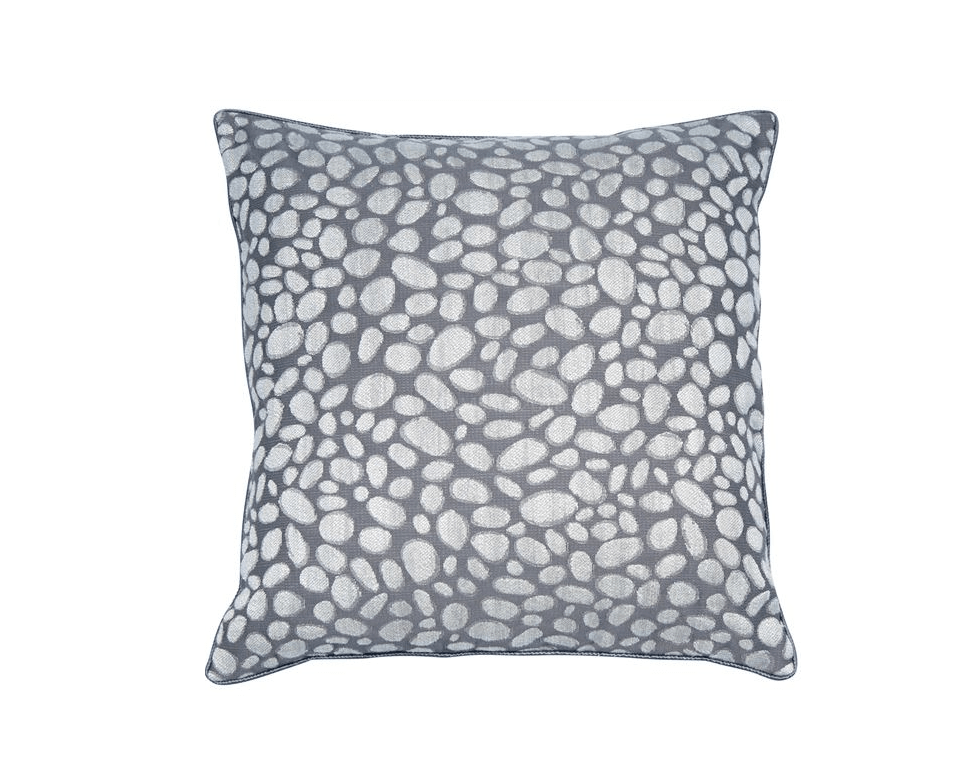 Chimes - Grey Pebbles Cushion 43 x43