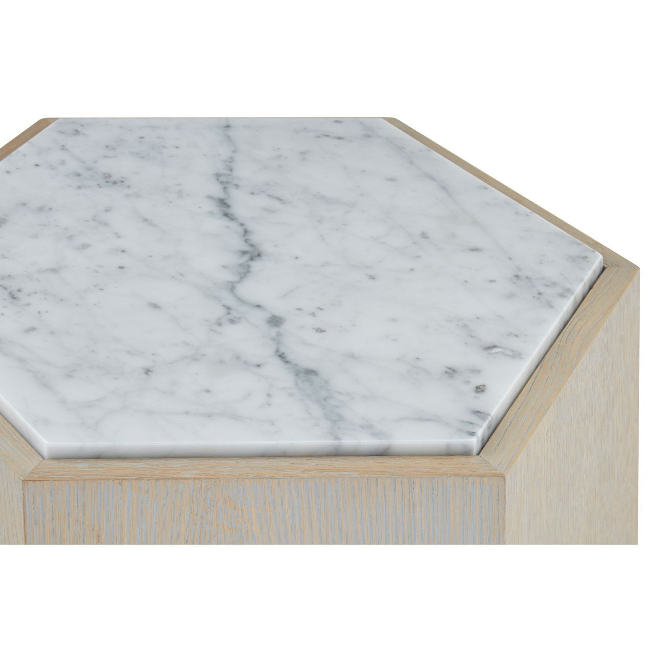 Chimes - Lorenzo large white side table