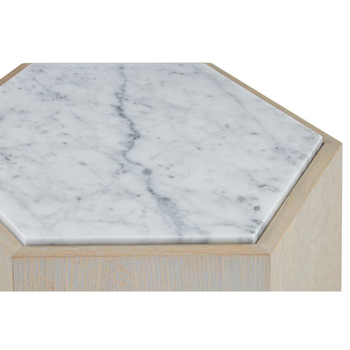 Chimes - Lorenzo large white side table