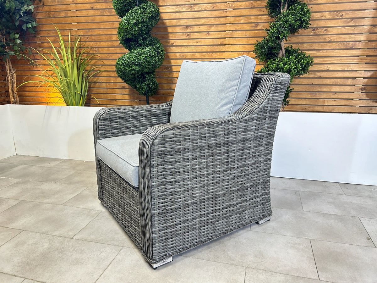 Chimes - Prestige Grey Deluxe Armchair