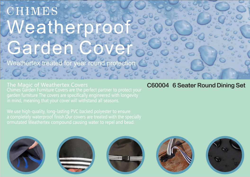 Cover Pack For 6 Seat Round Dining Set