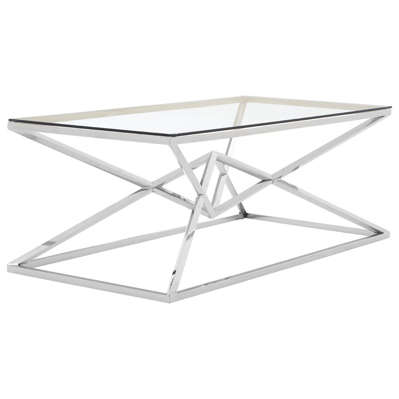 Chimes - Jubilee Corseted Stainless Steel Coffee Table