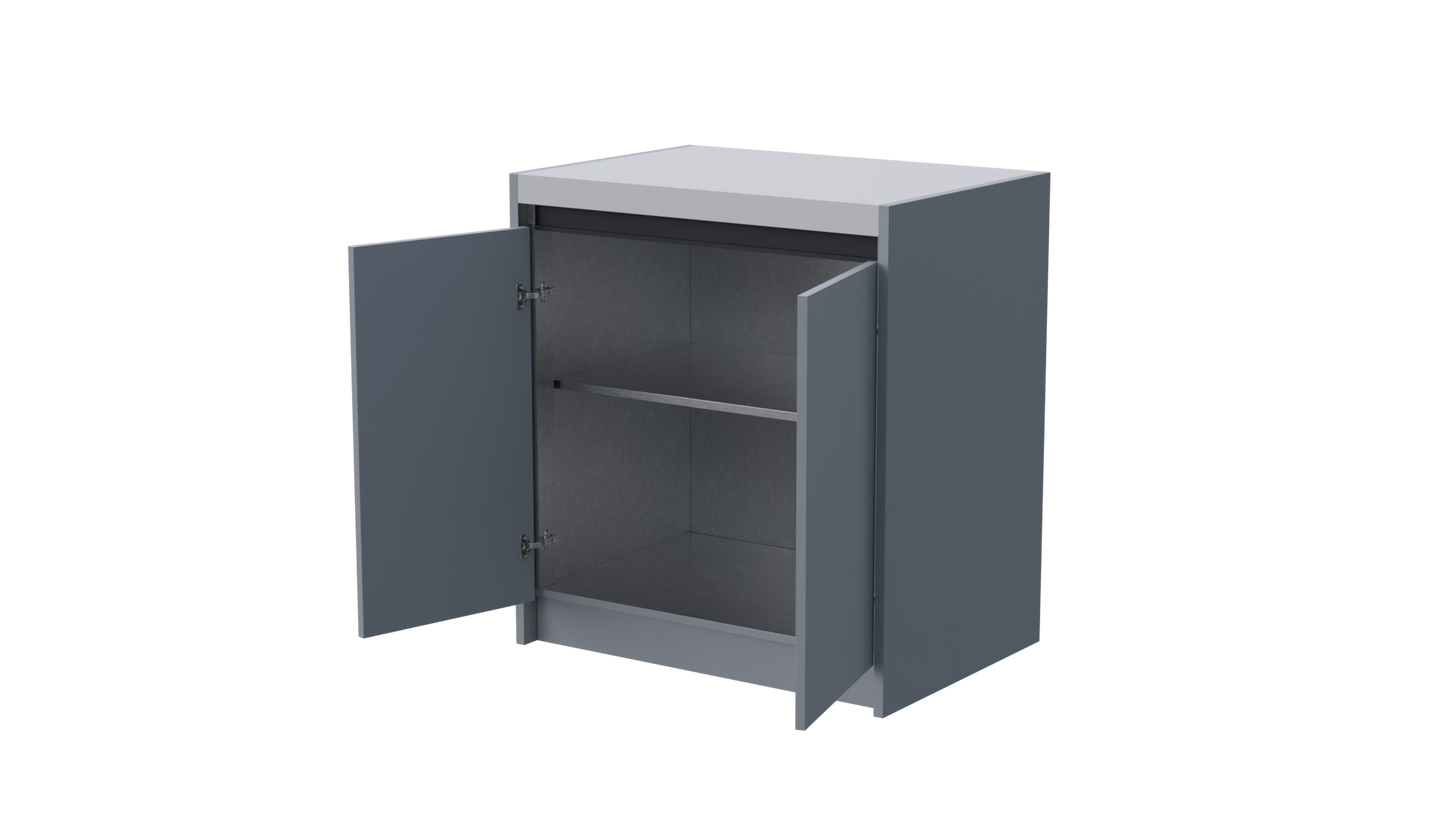 Whistler Grills - Fairford Double Door Cabinet - Grey
