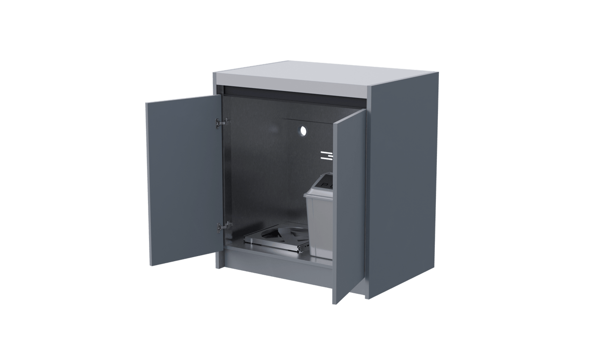 Whistler Grills - Fairford Gas Bottle Cabinet - Grey