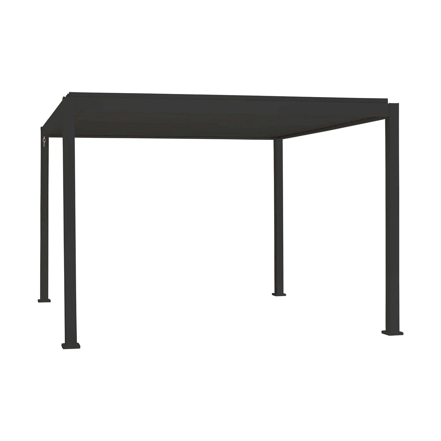 Nova - Titan 3m x 2.4m Aluminium Pergola - Grey
