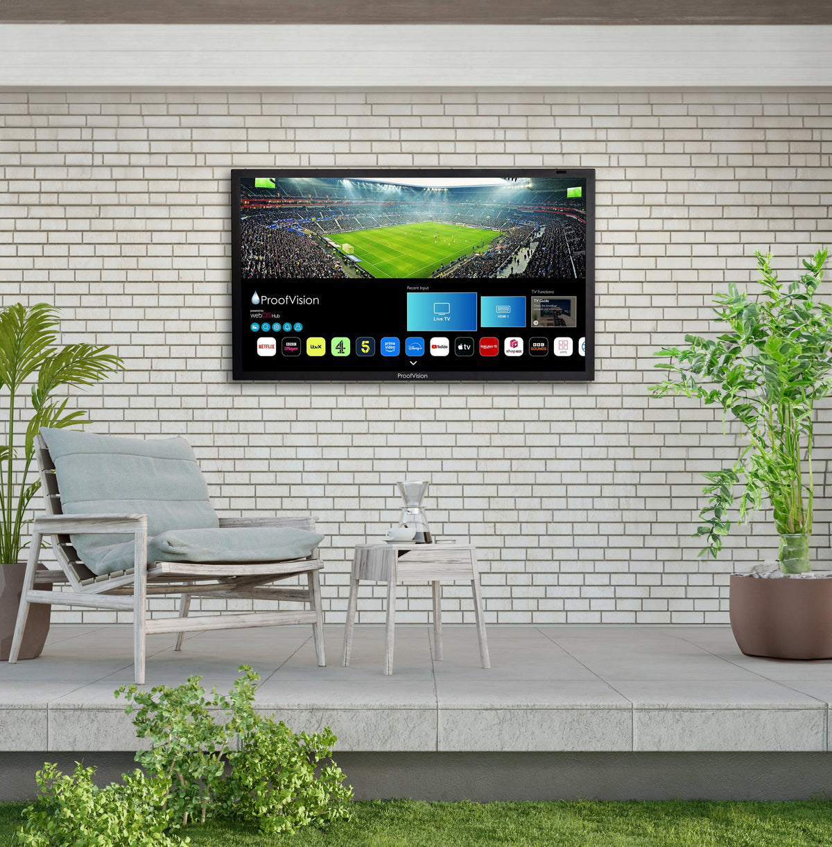 65' Lifestyle Plus MX Semi-Shade Outdoor TV