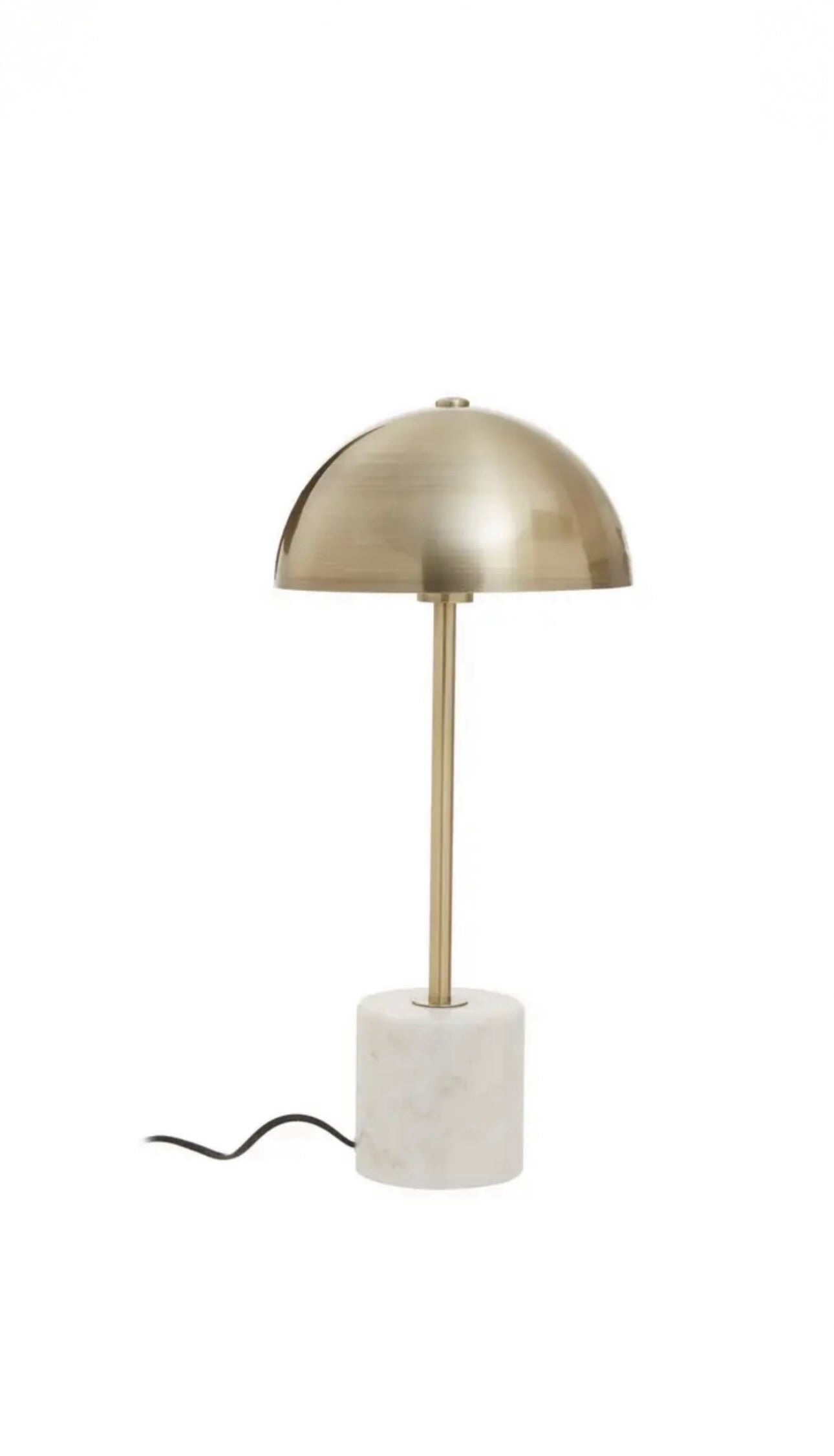 Taia Table Lamp with White Marble Base