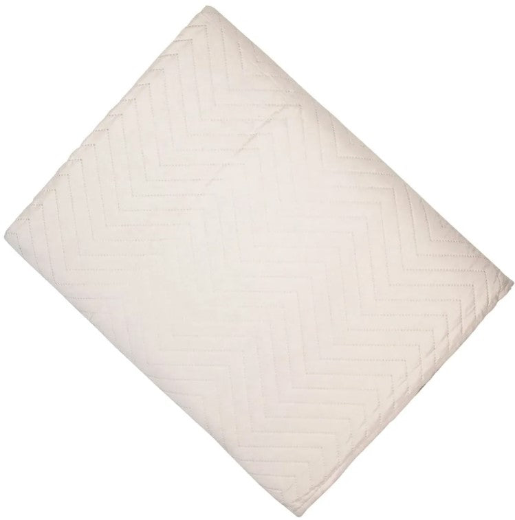 Chimes - Chevron Ivory King Quilt