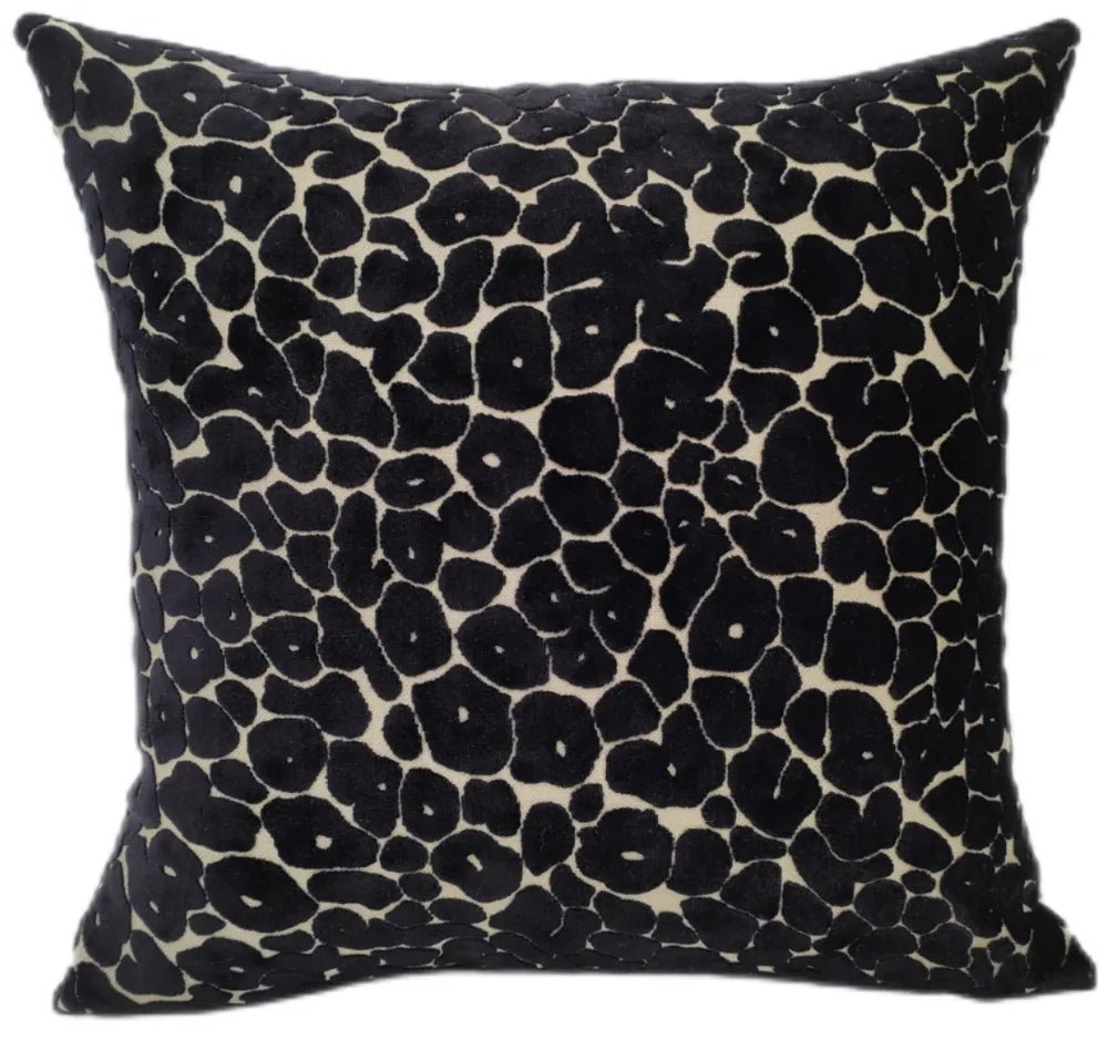 Chimes-Paul Moneypenny Spoton Black Large Cushion 56 x 56
