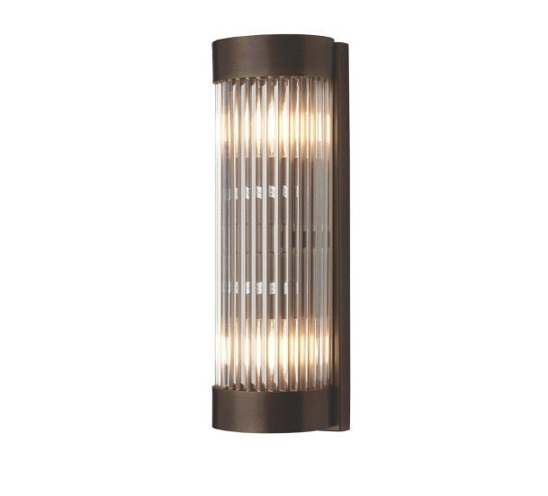 Narla Dark Brass Finish Wall Lamp