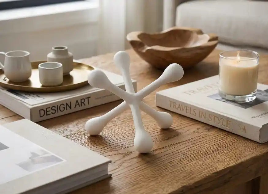 Prato Ivory Finish Jack Sculpture