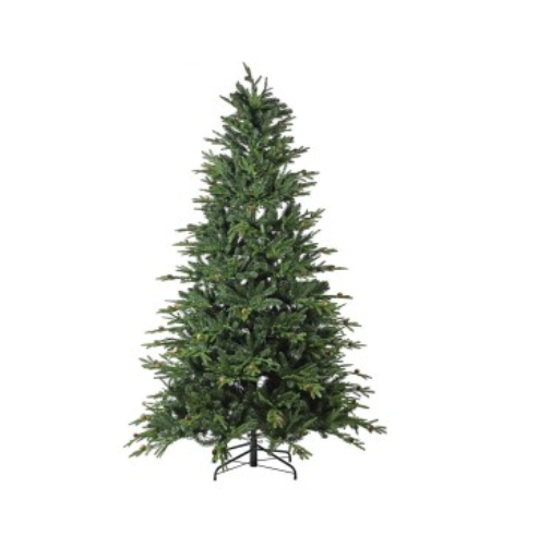 7ft Lit Rotating Xmas Tree