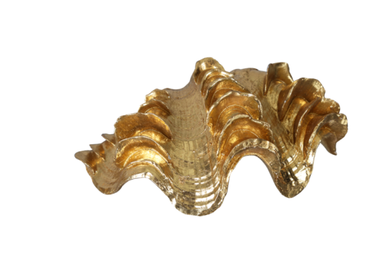 22.5cm Gold Shell Decoration