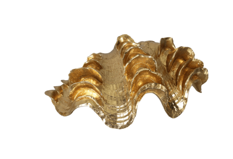 22.5cm Gold Shell Decoration