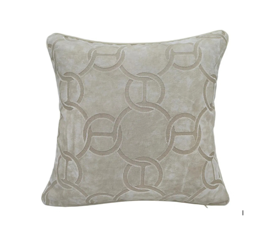Paul Moneypenny Large Hookup Ivory Cushion 56 X 56