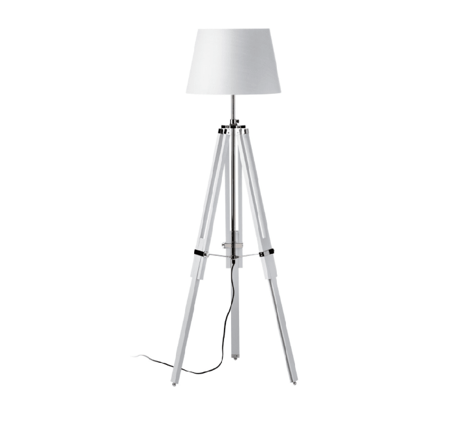 Chimes -Oliver White Floor Lamp