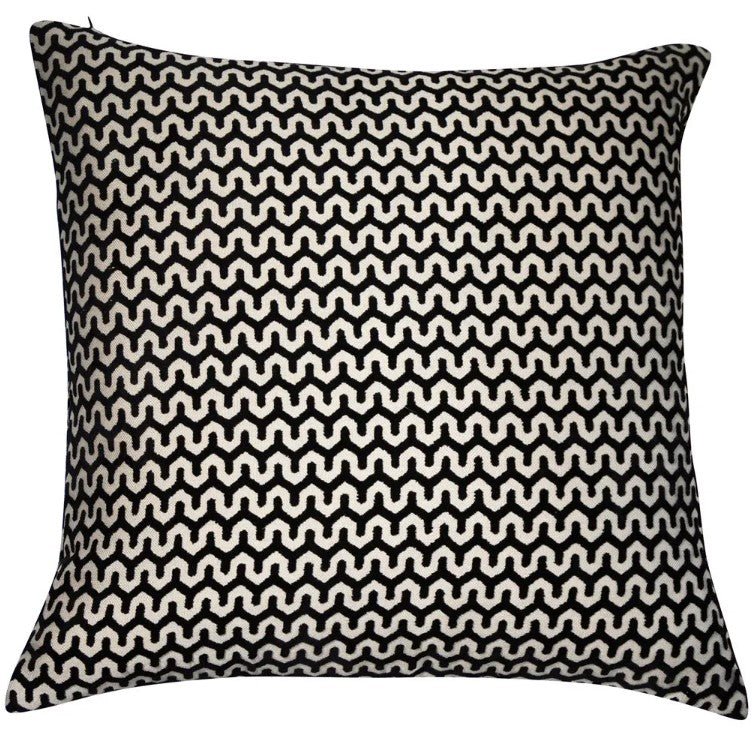 Chimes - Oslo Black Cushion 56 x 56 - LOW STOCK