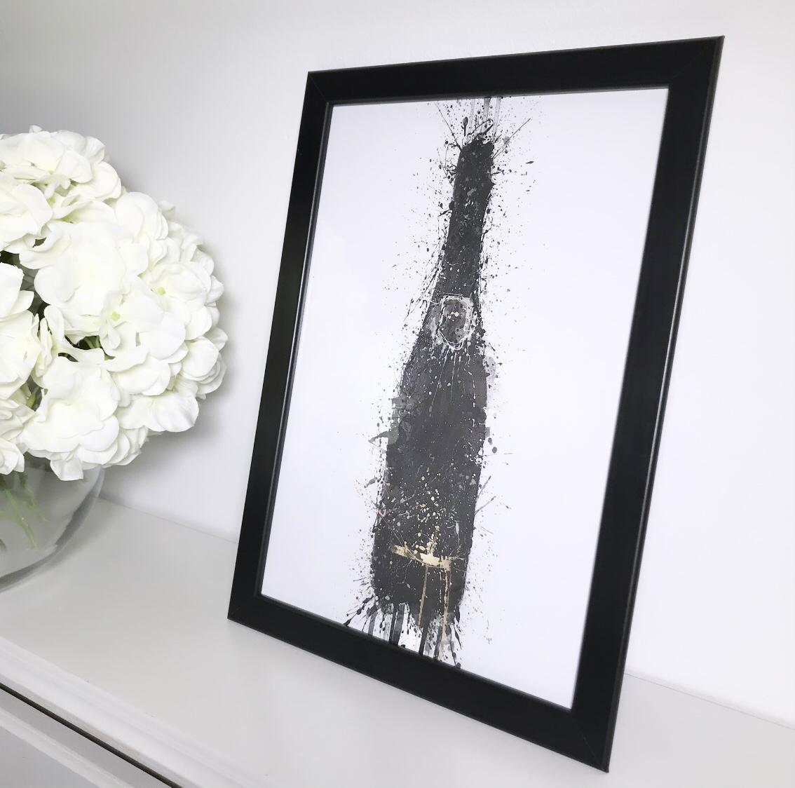 Chimes - Champagne Print