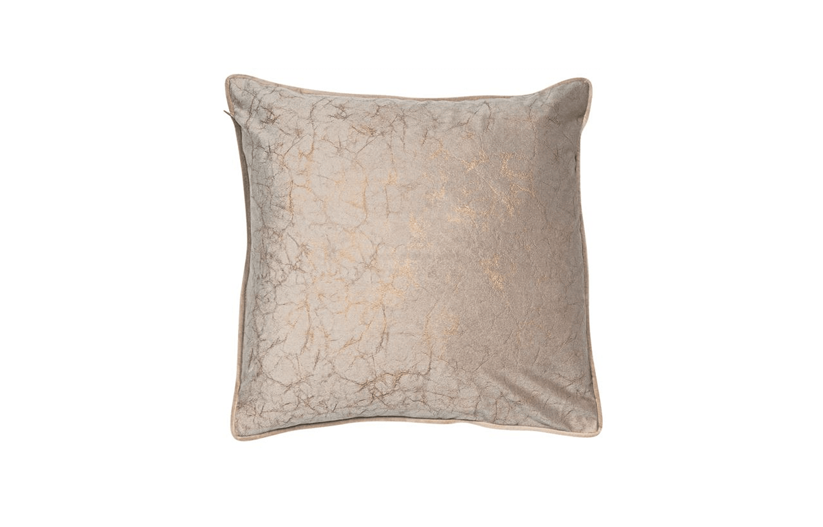 Chimes - Crackle Taupe Cushion 43 x 43