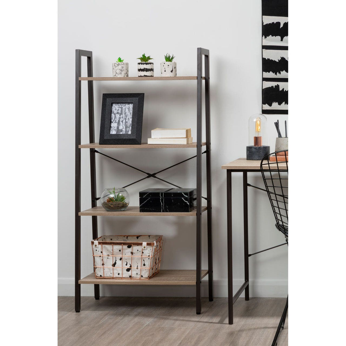 Chimes - Bell Lamp With Black Marble Base