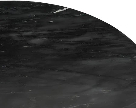 Calia Black & Brown Round Dining Table