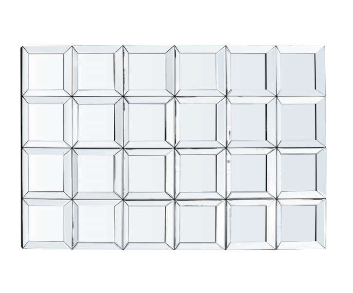 Chimes - 24 Window Pane Wall Mirror