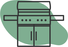 Freestanding BBQs