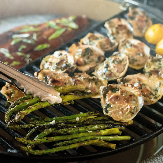 The Red Centerpiece: Why Every Luxury Outdoor Kitchen Starts with a Kamado Joe