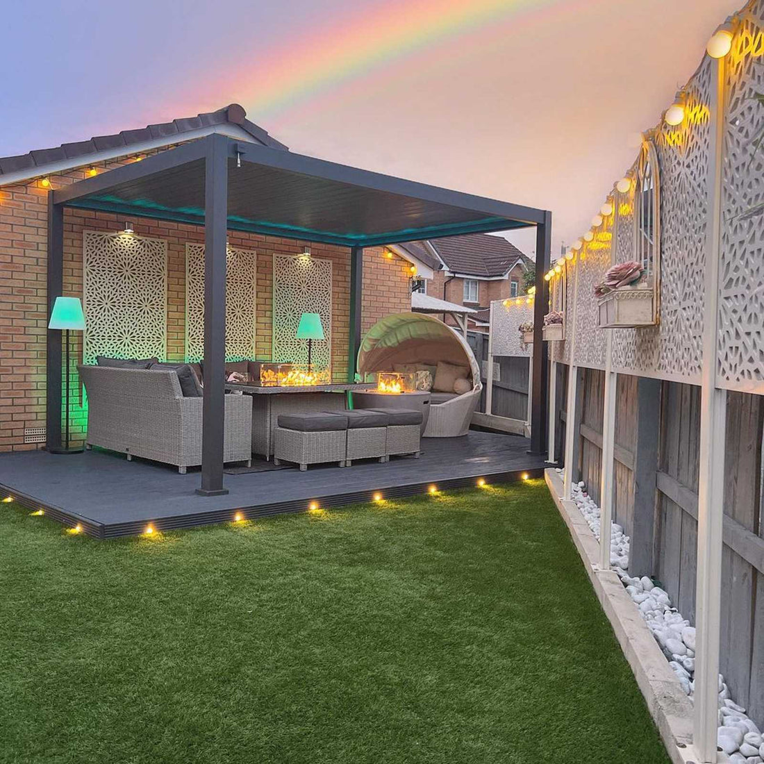 How to Turn Your Patio into an Outdoor Room with a Modern Pergola