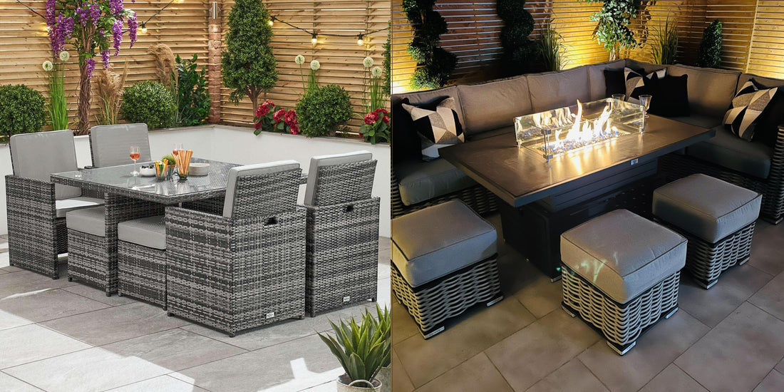 Rope vs Rattan Garden Furniture