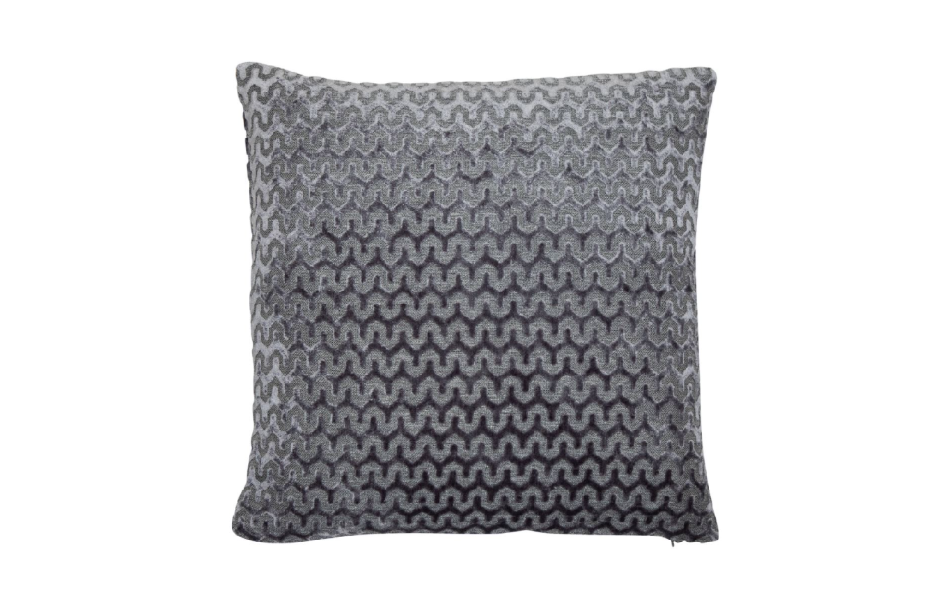 Chimes - Oslo Slate Grey cushion 43 x 43