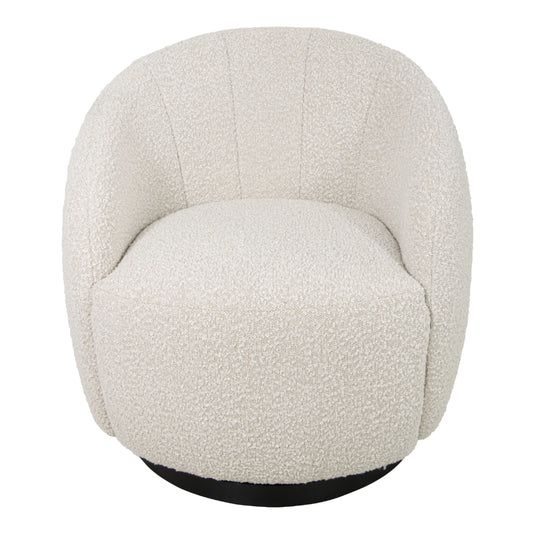 Boucle Swivel Chair