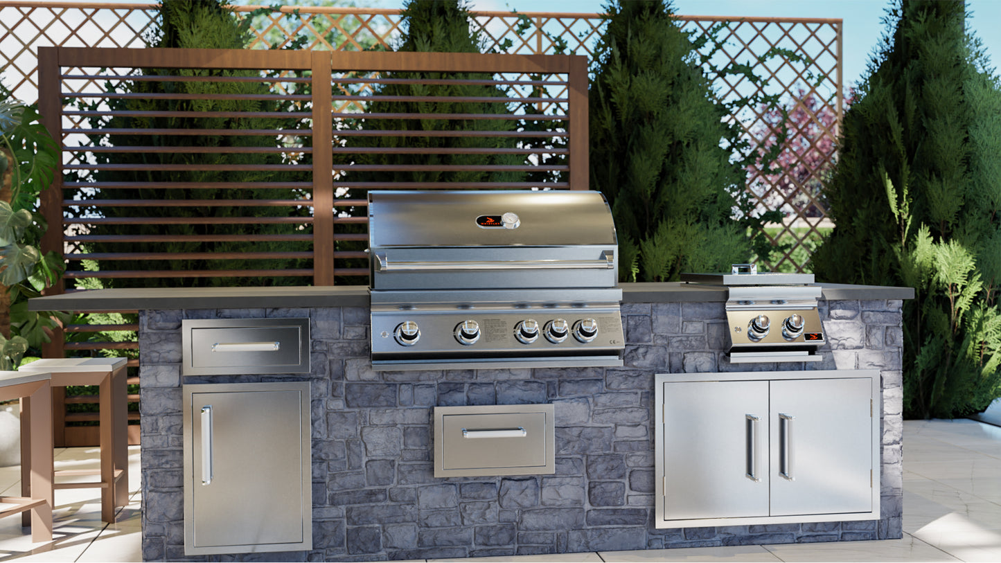 Whistler Grills - Burford 4 Burner Gas BBQ