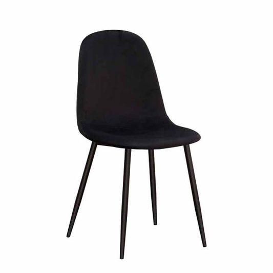 Sahara Black Fabric Dining Chair