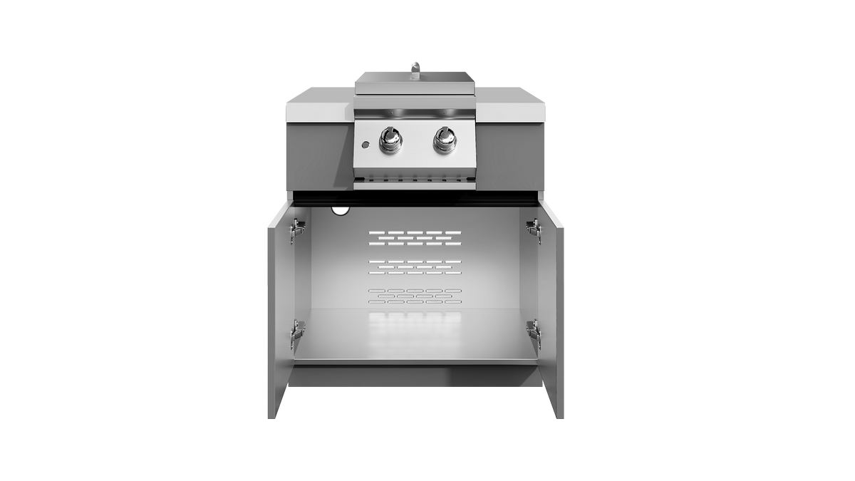 Whistler Grills - Fairford Side Burner Cabinet - Grey