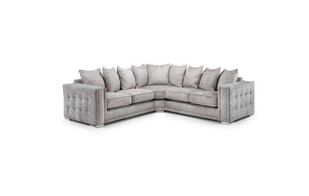 Chimes - Baxter Scatter Back Corner Sofa - Truffle