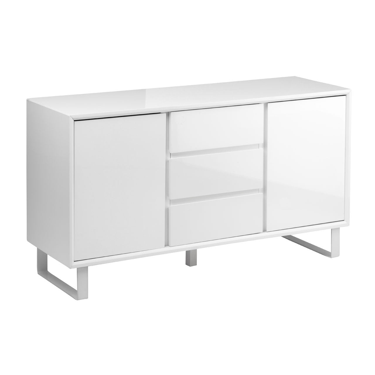 Chimes - Clara White Gloss Sideboard