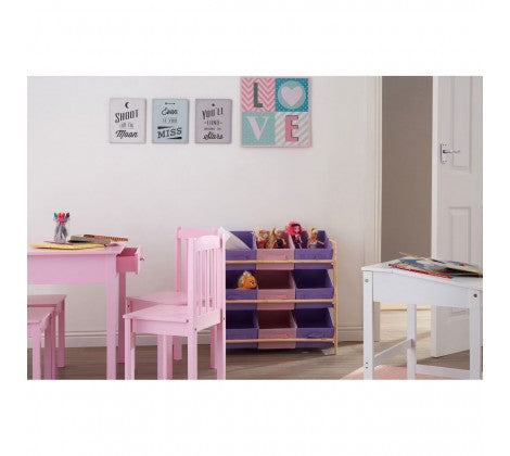 Chimes - Kids Table And Chair Set Pink