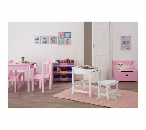 Chimes - Kids Table And Chair Set Pink