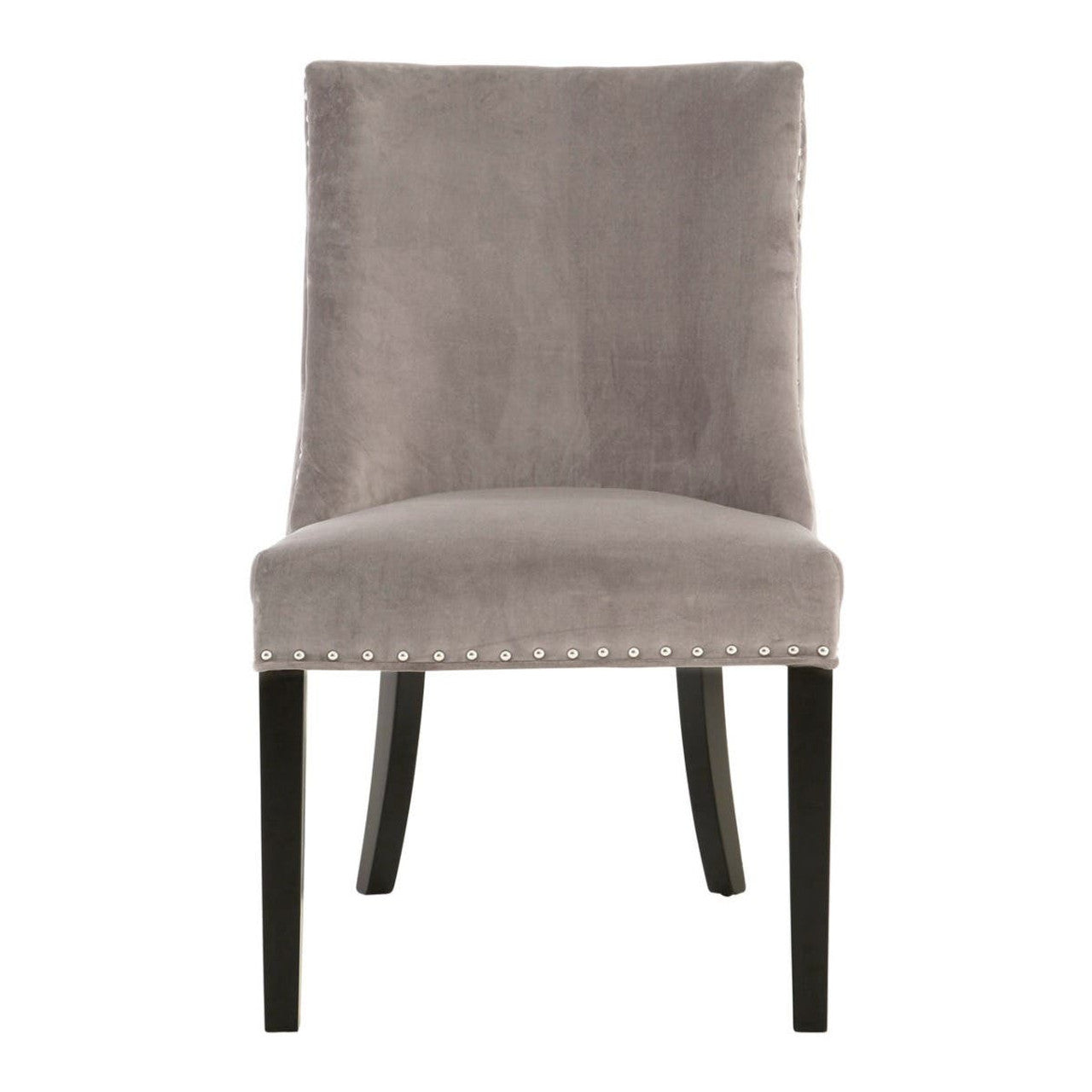 Rendal Park Grey Velvet With Tufted Back Dining Chair