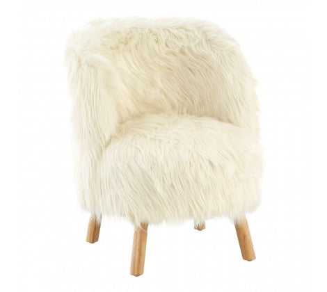 Chimes - Kids White Thea Chair