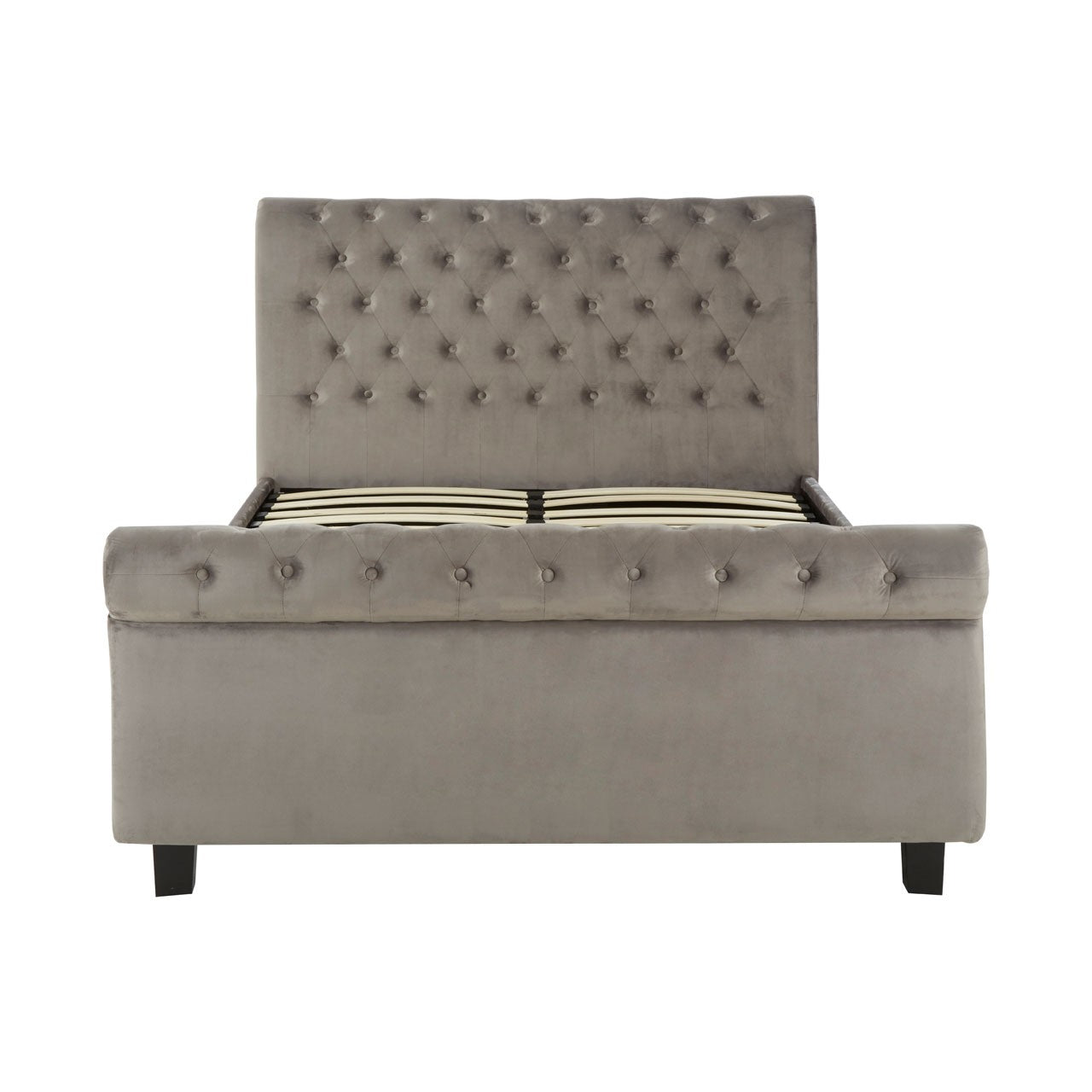 Chimes - Annabelle Steel Shade King Size Ottoman Bed