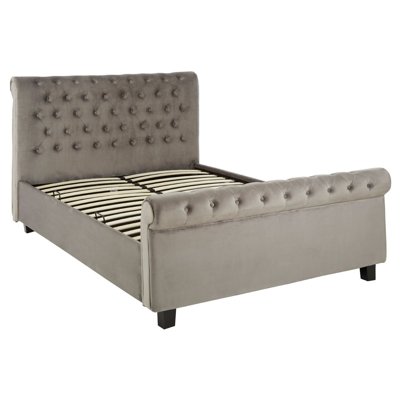 Chimes - Annabelle Steel Shade King Size Ottoman Bed
