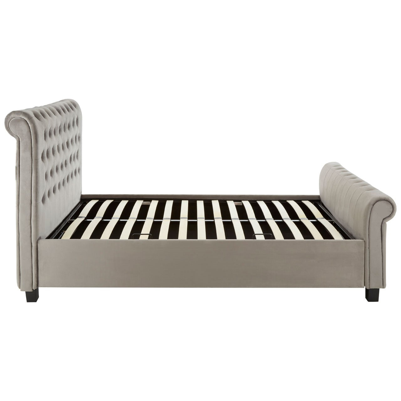 Chimes - Annabelle Steel Shade King Size Ottoman Bed